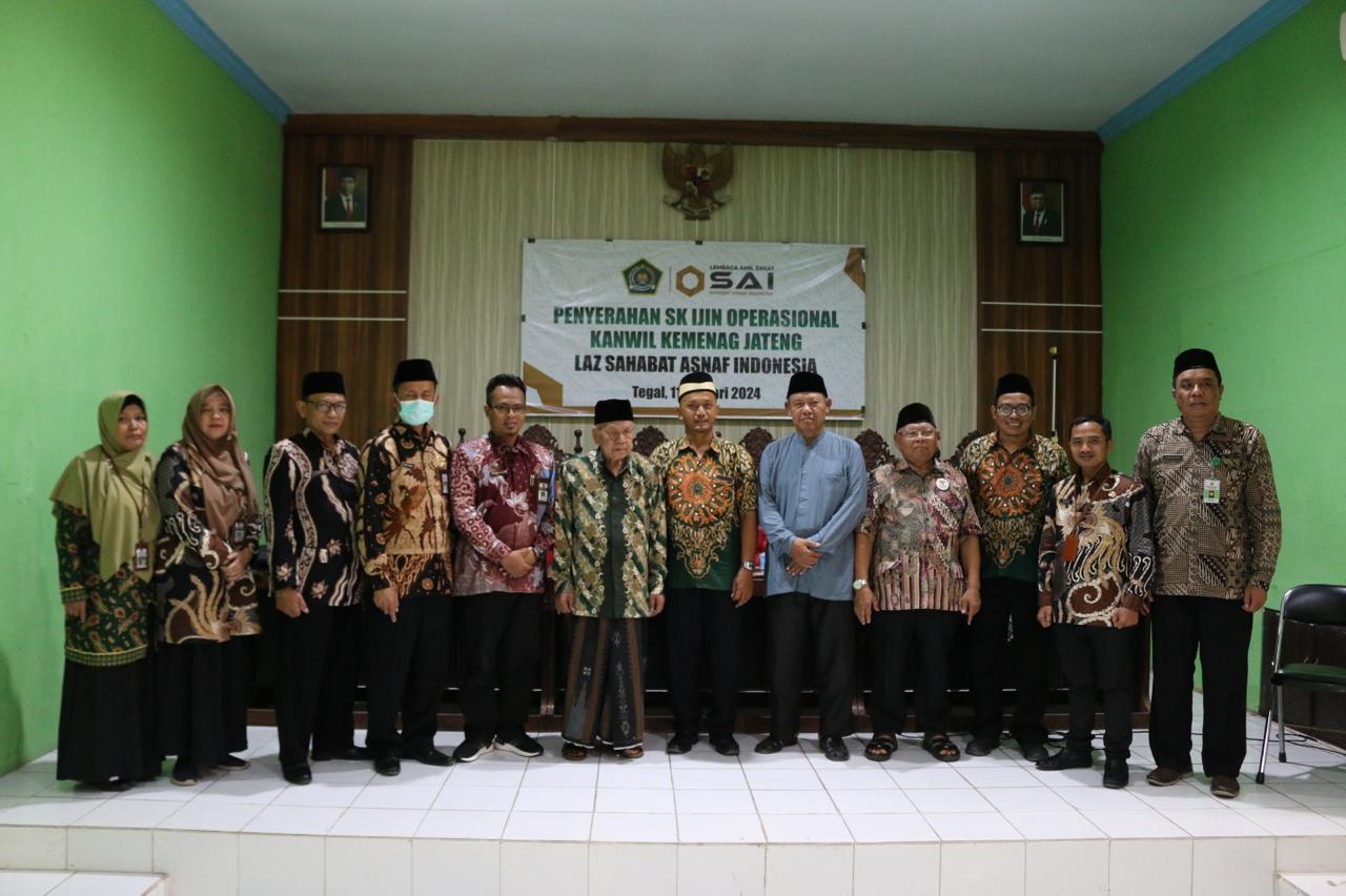 Sahabat asnaf perizinan operasional