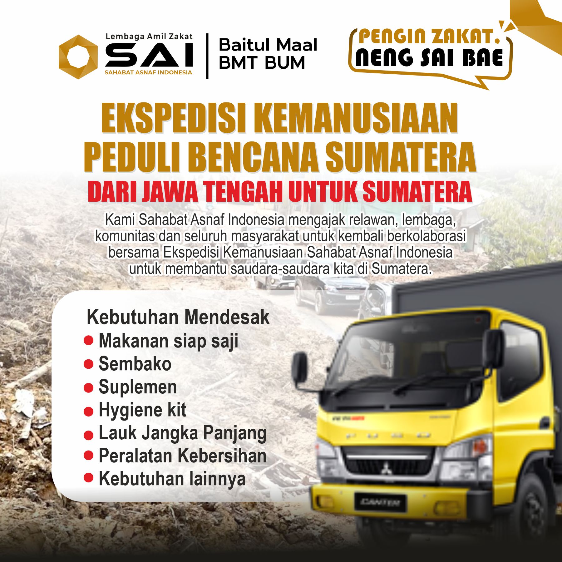 EKPEDISI BANTUAN SUMATERA